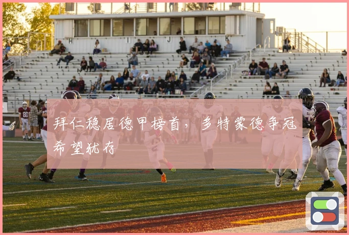 拜仁稳居德甲榜首，多特蒙德争冠希望犹存